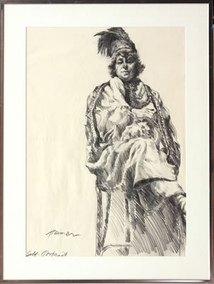 Portrait of Joyce Treiman: ''Self Portrait,''