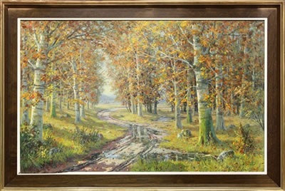 Autumn Path by Julio Murla Batalle - Auction record, sale price, and art valuation. Compare with similar artists and explore comparable artworks.