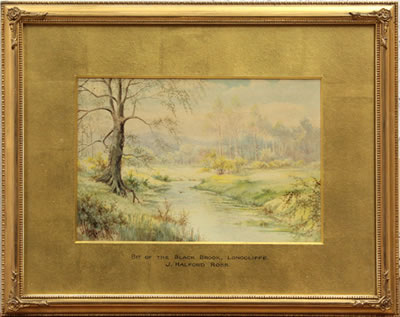 Bit of the Black Brook, Longcliffe by Joseph Halford Ross - Auction record, sale price, and art valuation. Compare with similar artists and explore comparable artworks.