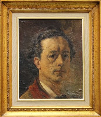 Portrait of Alve Valdemi Del Mare: Self Portrait, 1936