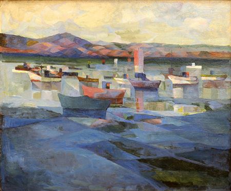 Water, Sand and Patterns, circa 1920