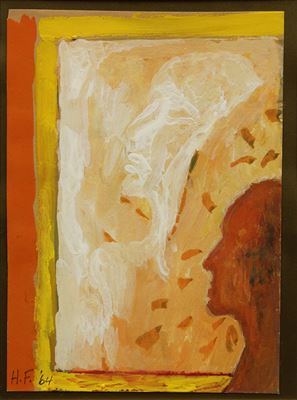 Portrait of Howard Foote: Self Portrait, 1964