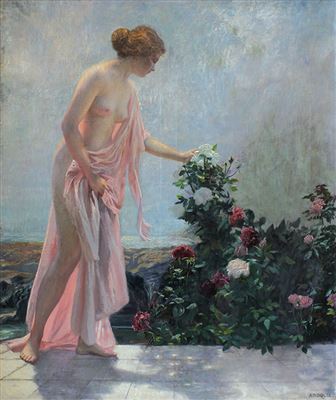 Nude in the Garden
