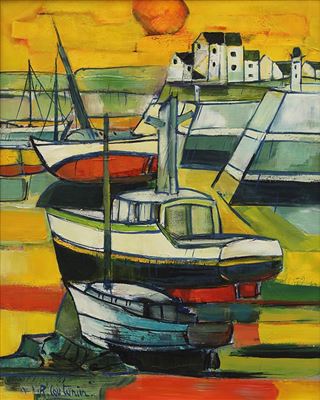 ``Barques au Sec"