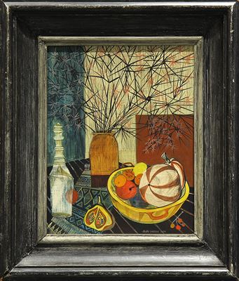 Still Life of Fruit, Flowers and Pitcher, 1952