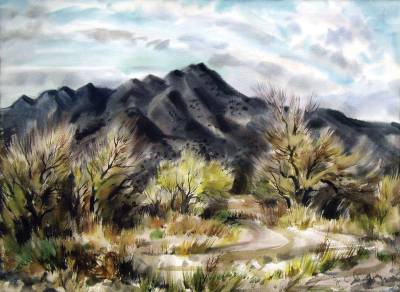 Desert Landscape by James Couper Wright - Auction record, sale price, and art valuation. Compare with similar artists and explore comparable artworks.