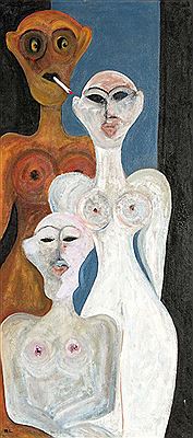 Figuren by Horst Lesniewicz - Auction record, sale price, and art valuation. Compare with similar artists and explore comparable artworks.