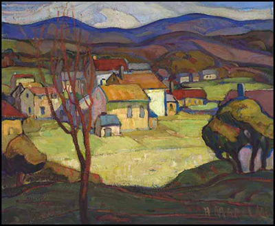 Sample artwork by Henrietta Mabel May (1877/84 - 1971), known for landscape, figure, village scenes, portrait and still life painting - View similar artists and auction records