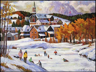 Chicoutimi, le dimanche après-midi by Armand Tatossian - Auction record, sale price, and art valuation. Compare with similar artists and explore comparable artworks.
