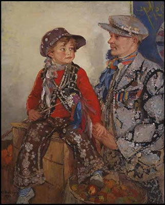 The Pearly King by Gertrude Des Clayes - Auction record, sale price, and art valuation. Compare with similar artists and explore comparable artworks.