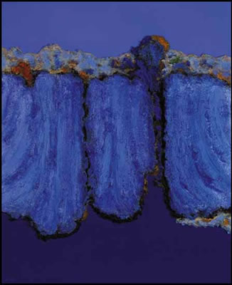 Sample artwork by Fernand Toupin (1930 - 2009), known for abstract, geometric painting - View similar artists and auction records