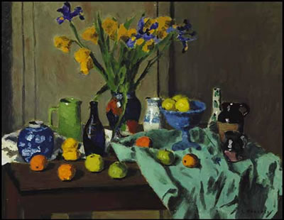 Sample artwork by William Goodridge Roberts (1904 - 1974), known for landscape, still life and portrait painting - View similar artists and auction records