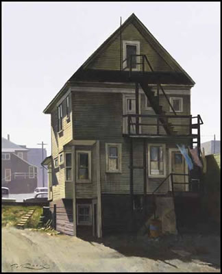 Back of 247 W. 8th St. by Geoffrey Rock - Auction record, sale price, and art valuation. Compare with similar artists and explore comparable artworks.
