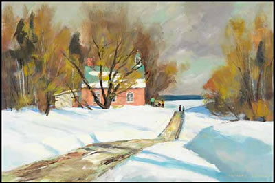 Schooldays Afternoon, Near Collingwood, Ontario