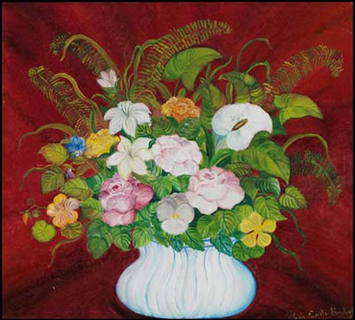 Flowers by Marie Bouchard - Auction record, sale price, and art valuation. Compare with similar artists and explore comparable artworks.
