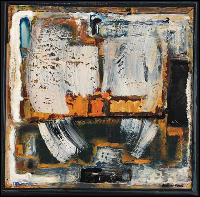 Sample artwork by Henriette Fauteux-Masse (1924 - 2005), known for pure abstraction, fauvism, impressionism, realist portraits, nudes and landscape painting - View similar artists and auction records