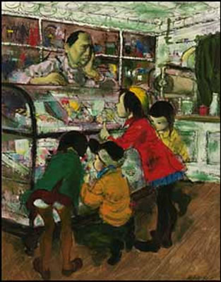 Penny Candy by William Arthur Winter - Auction record, sale price, and art valuation. Compare with similar artists and explore comparable artworks.