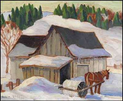 Barns at Lac Beaupré - Snow Roller