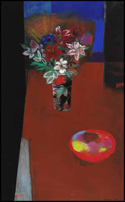 Still Life with Chinese Vase