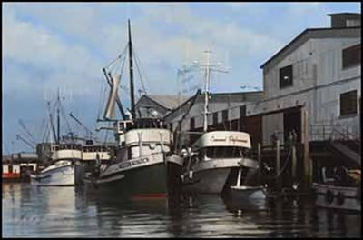 Sample artwork by John Horton (Born 1935), known for landscape and marine painting - View similar artists and auction records