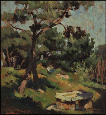 Landscape / Still life (verso)