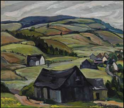Hills, Back of Cap-à-l'Aigle, PQ