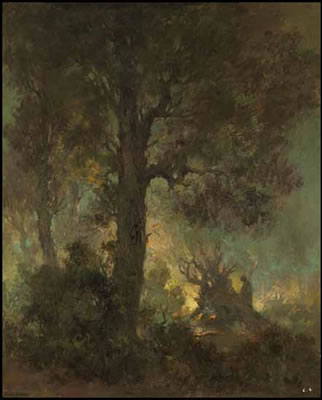Evening Bonfire
