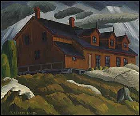 House at Severn Bridge by Carl Fellman Schaefer - Auction record, sale price, and art valuation. Compare with similar artists and explore comparable artworks.