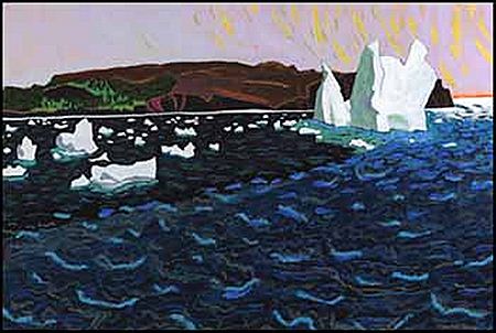 Iceberg and Growlers off Witless Bay Beach by Anne Meredith Barry - Auction record, sale price, and art valuation. Compare with similar artists and explore comparable artworks.