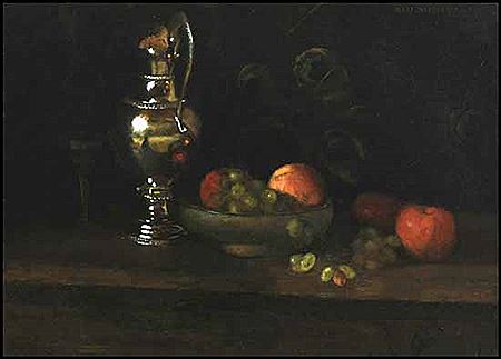 Still Life with Silver Pitcher