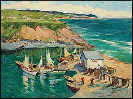Village de L'Anse-aux-Gascons, Gaspé, Que.