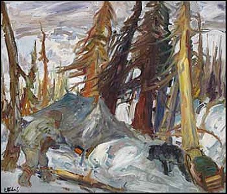 Territoire de trappeurs by Rene Jean Richard - Auction record, sale price, and art valuation. Compare with similar artists and explore comparable artworks.