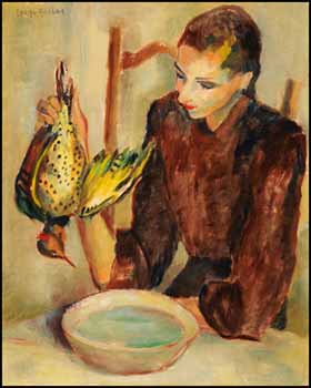 La gélinotte by Louise Landry Gadbois - Auction record, sale price, and art valuation. Compare with similar artists and explore comparable artworks.