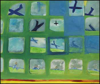 Plane Untitled, New York by Joyce Wieland - Auction record, sale price, and art valuation. Compare with similar artists and explore comparable artworks.