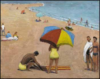 Wellfleet Beach by John Goodwin Lyman - Auction record, sale price, and art valuation. Compare with similar artists and explore comparable artworks.