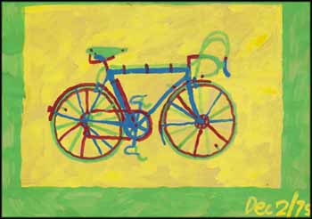 Mariposa - Bicycle #4 by Gregory Richard (Greg) Curnoe - Auction record, sale price, and art valuation. Compare with similar artists and explore comparable artworks.