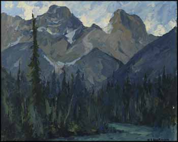 Bow River, Pidgeon Mountain - Alberta