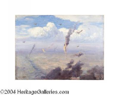 Dog Fight by Henri Farre - Auction record, sale price, and art valuation. Compare with similar artists and explore comparable artworks.