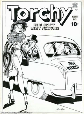 Cover art to Torchy #3