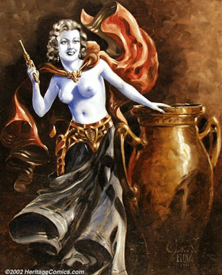 Original Cover Painting for Amazing Stories (1941)
