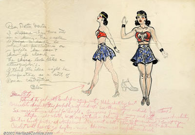 Original Illustration of Wonder Woman