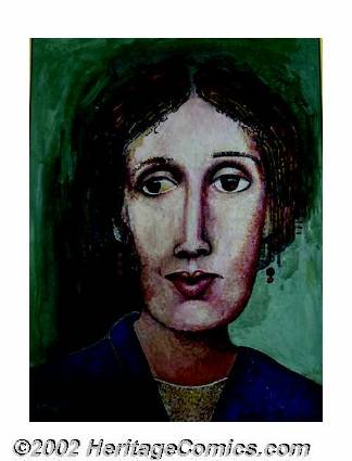 Sample artwork by Maxon Crumb (Born 1945), known for illustration, portrait - View similar artists and auction records
