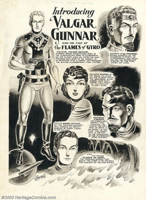 Sample artwork by Jayson Disbrow (20th century), known for comic strip - View similar artists and auction records