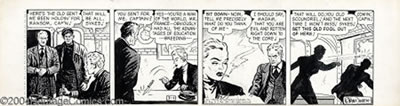 Original Comic Strip Art for Abbie an' Slats Group of 200 Strips (United Features Syndicate, 1950-71)