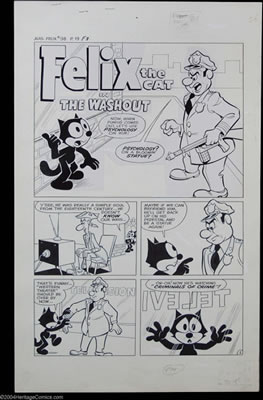 Original Art for Felix the Cat #98, Complete Book (Harvey, 1958) by Joe Oriolo - Auction record, sale price, and art valuation. Compare with similar artists and explore comparable artworks.