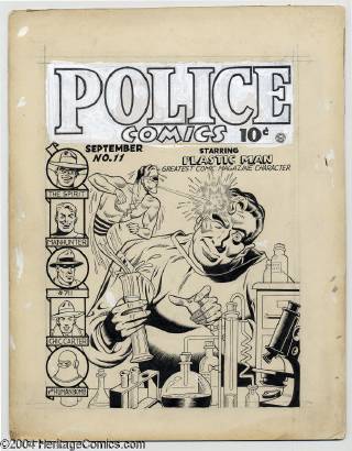 Police Comics #11 Cover