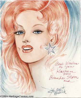 Brenda Starr Pin Up