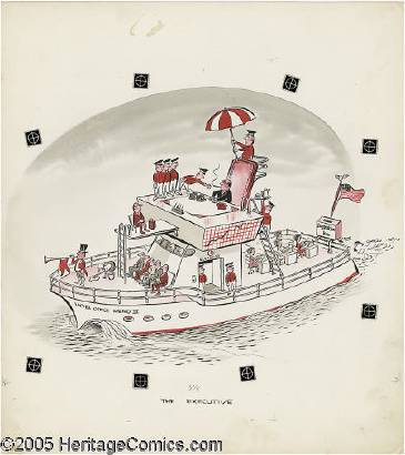 The Executive by Virgil Partch - Auction record, sale price, and art valuation. Compare with similar artists and explore comparable artworks.