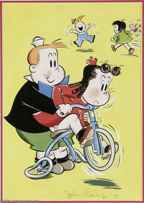 Little Lulu and Tubby by John Stanley - Auction record, sale price, and art valuation. Compare with similar artists and explore comparable artworks.