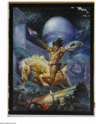 Savage Sword of Conan #223 Cover